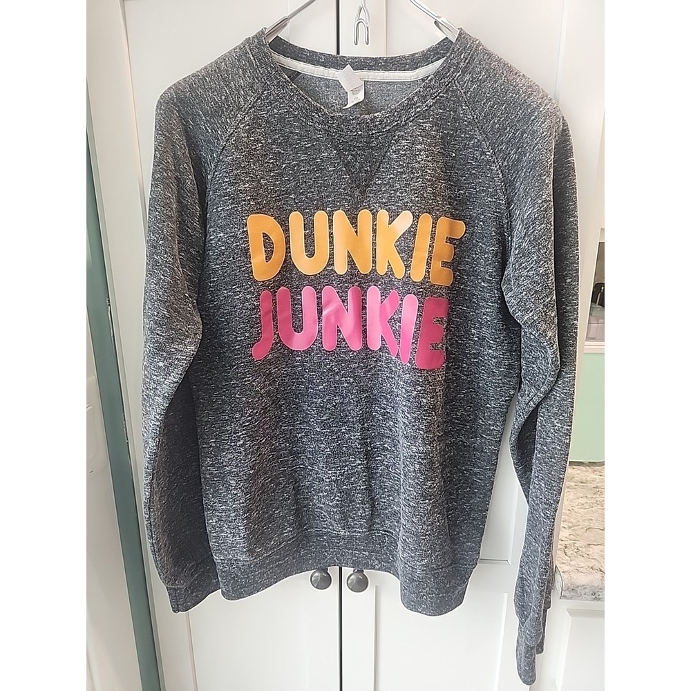 Dunkie Junkie‎ Dark Gray Crewneck Sz S